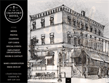 Tablet Screenshot of cranfordhotel.com